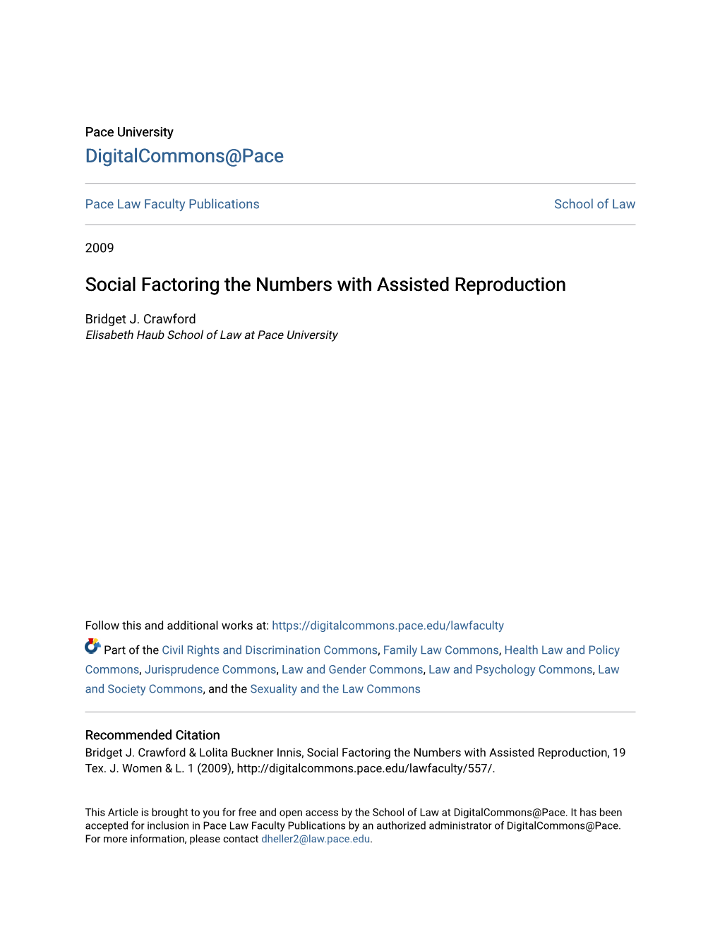 Social Factoring the Numbers with Assisted Reproduction