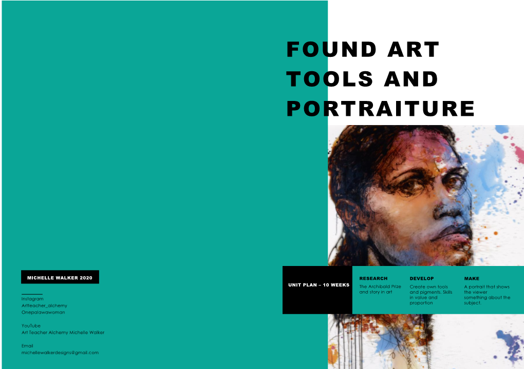 Found Art Tools and Portraiture (PDF)