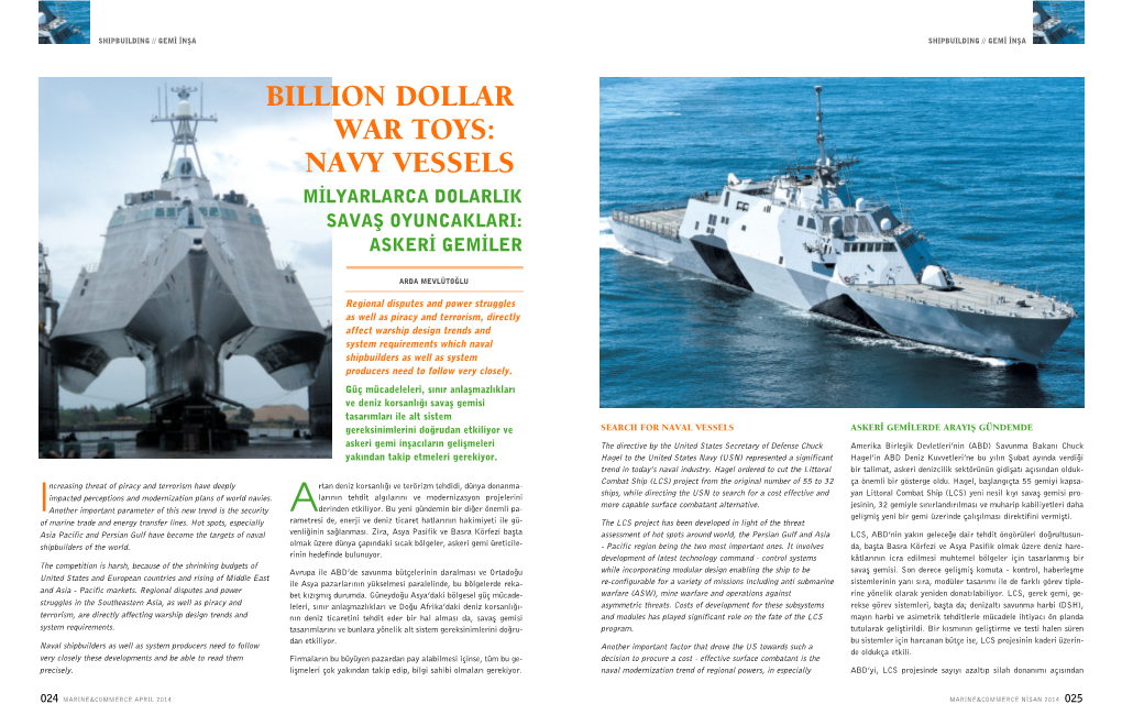 Navy Vessels M‹Lyarlarca Dolarlik Savaﬁ Oyuncaklari: Asker‹ Gem‹Ler