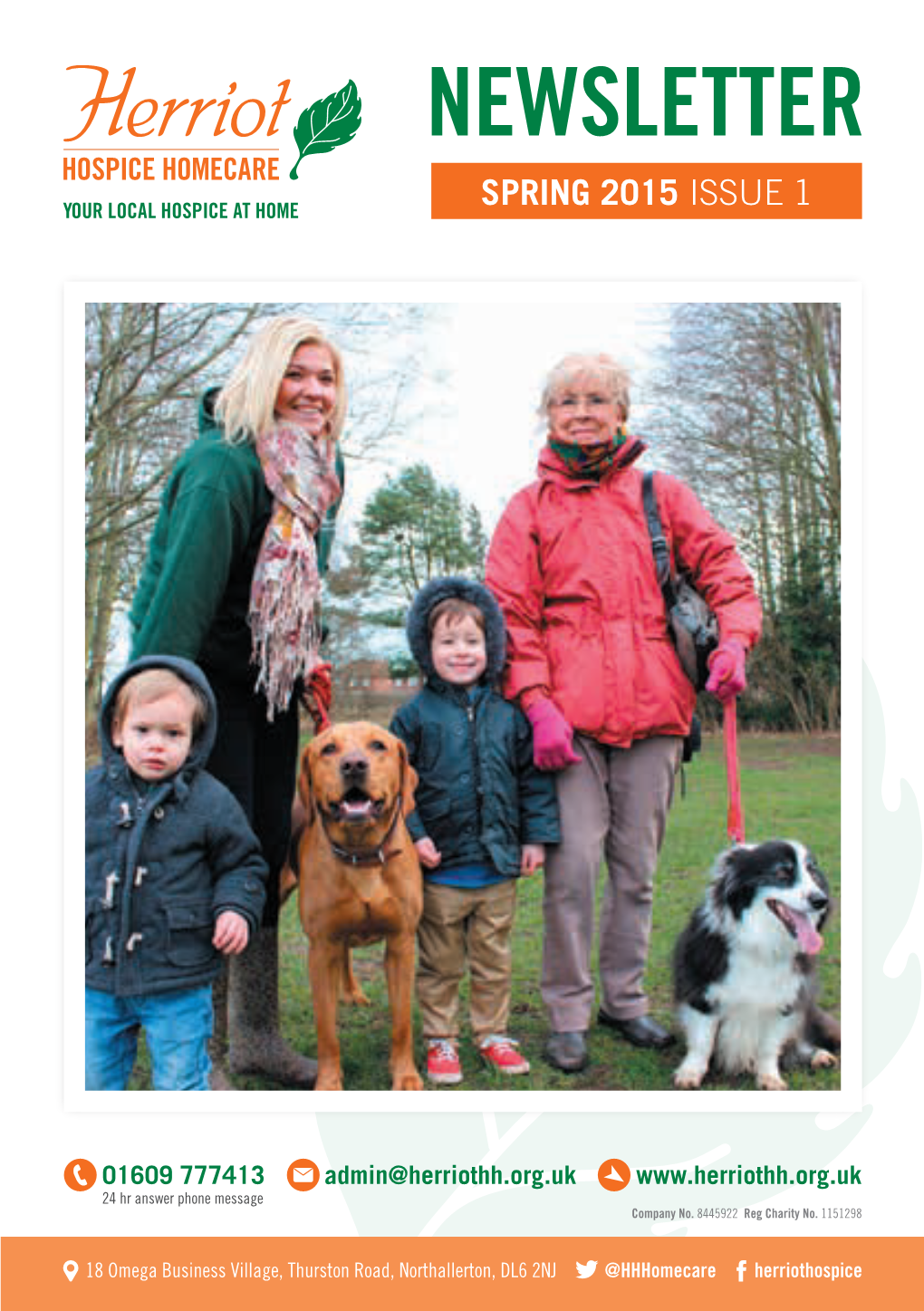 Newsletter Issue 1 Your Local Hospice at Home Spring 2015