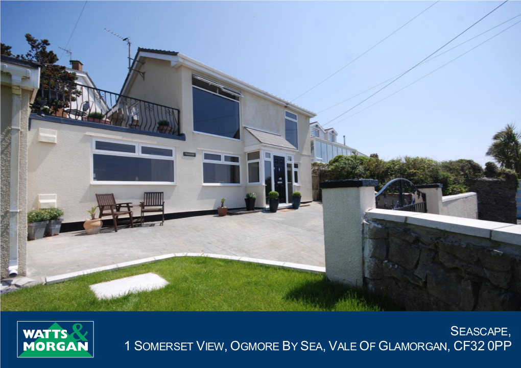 Seascape, 1 Somerset View, Ogmore by Sea, Vale of Glamorgan, Cf32 0Pp