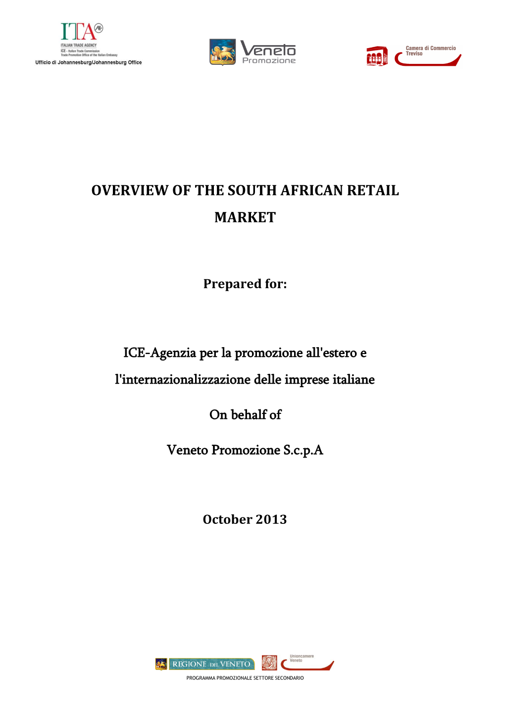 Overview of the South African Retail Market