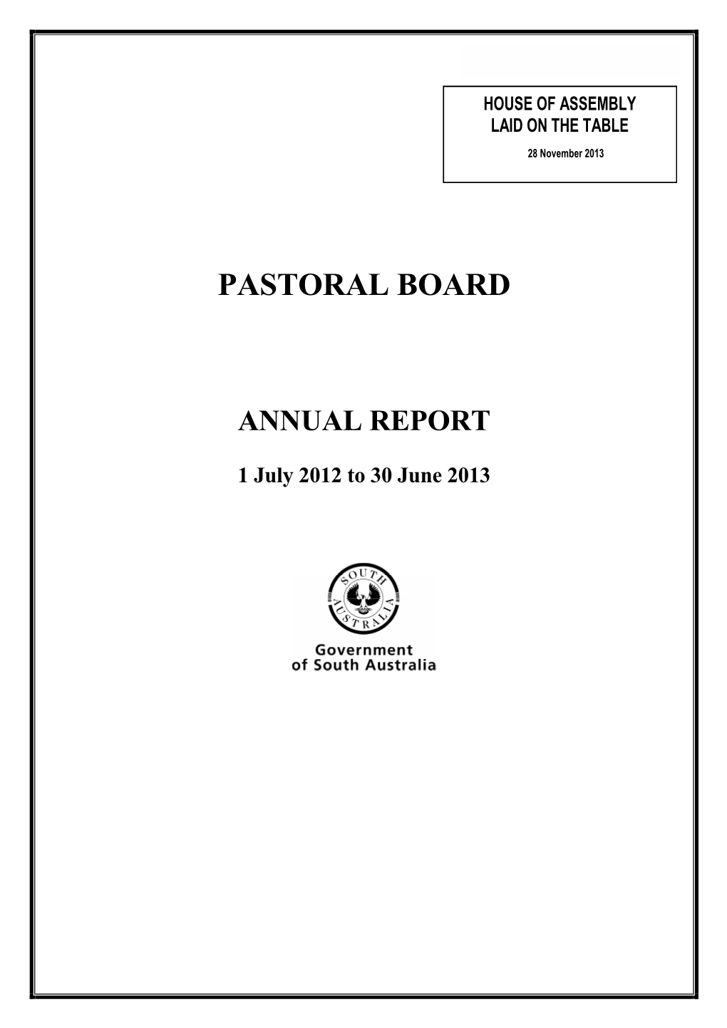 Pastoral Board