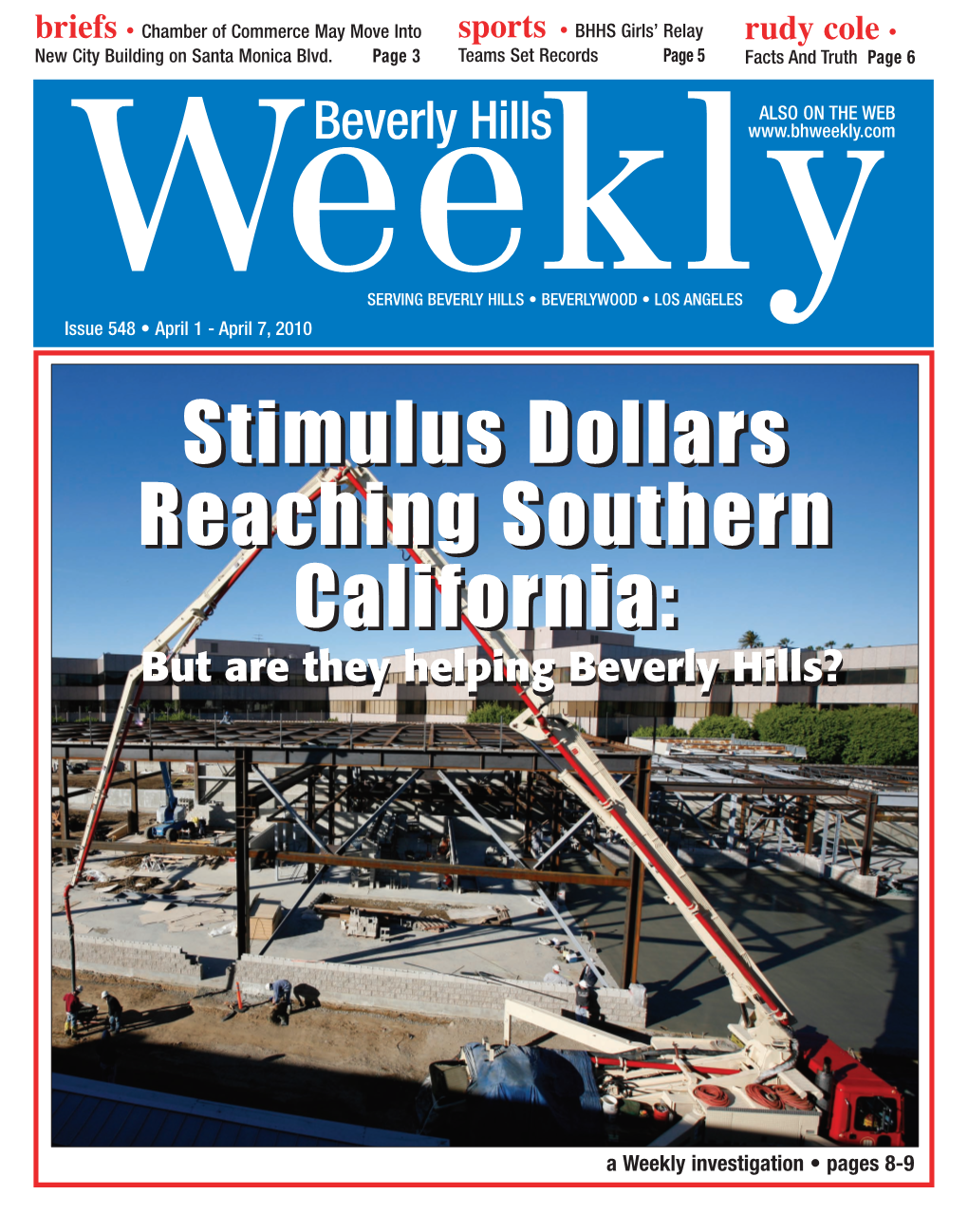 Stimulus Dollars Reaching Southern California