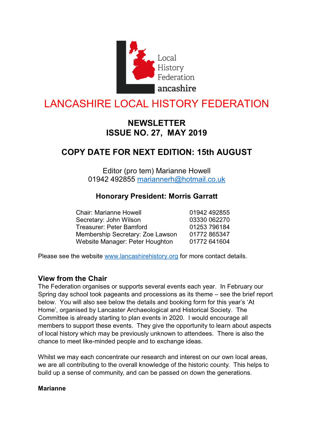 Lancashire Local History Federation