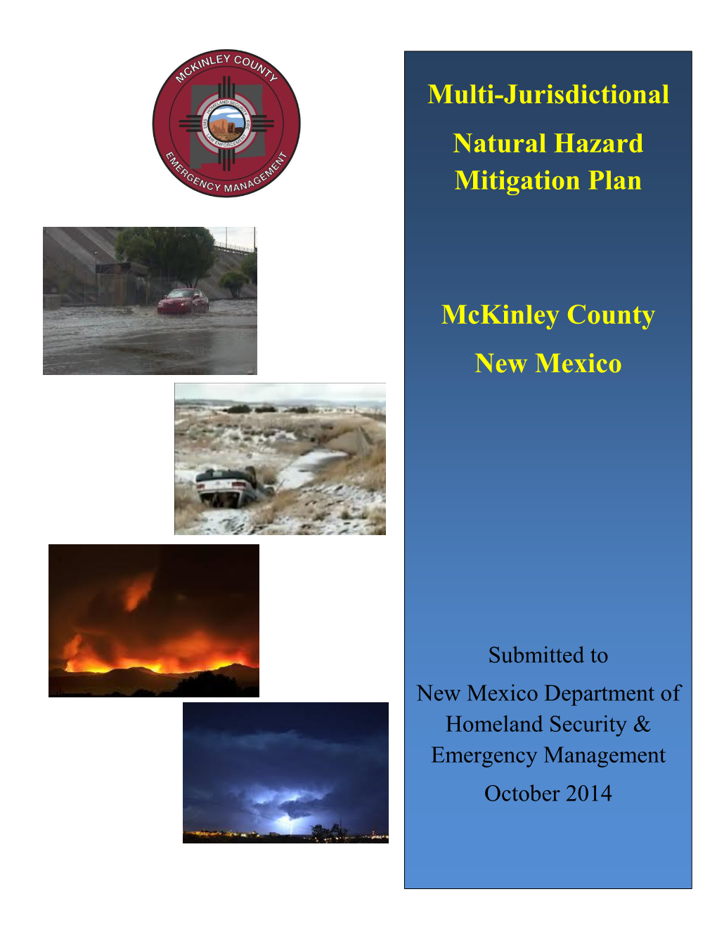 Multi-Jurisdictional Natural Hazard Mitigation Plan Mckinley County