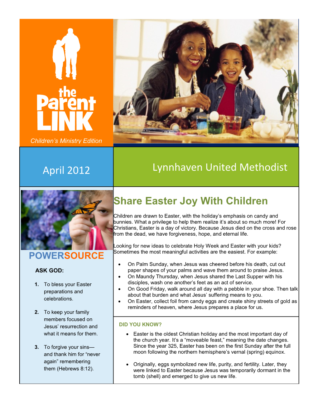 Share Easter Joy with Children