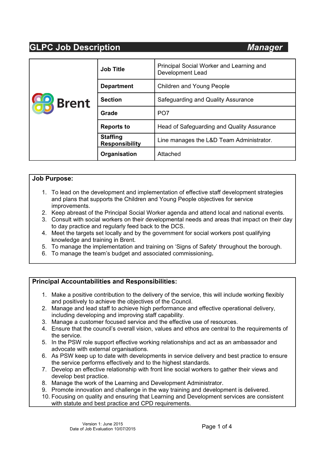 Application for Job Evaluation s1