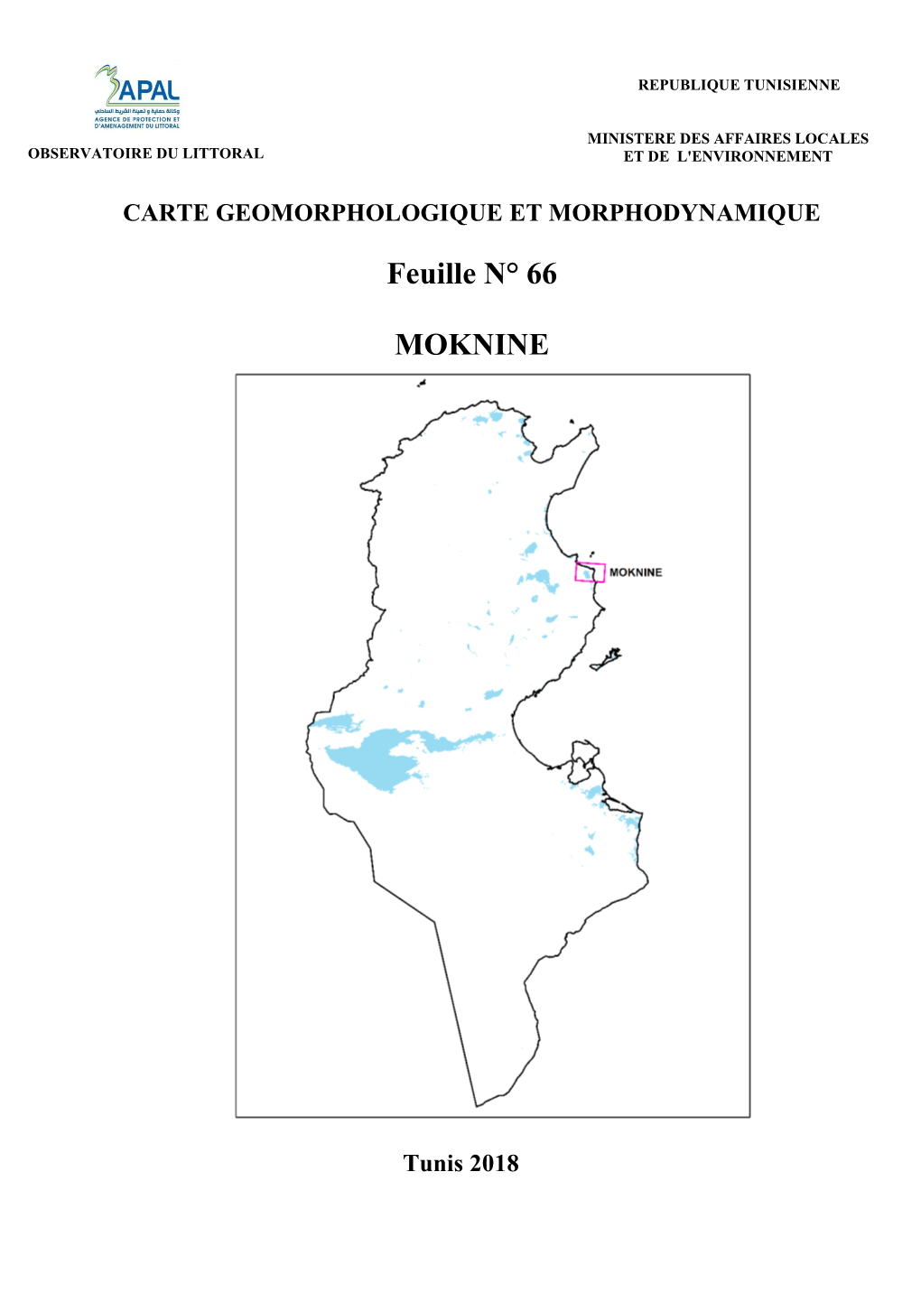 Feuille N° 66 MOKNINE