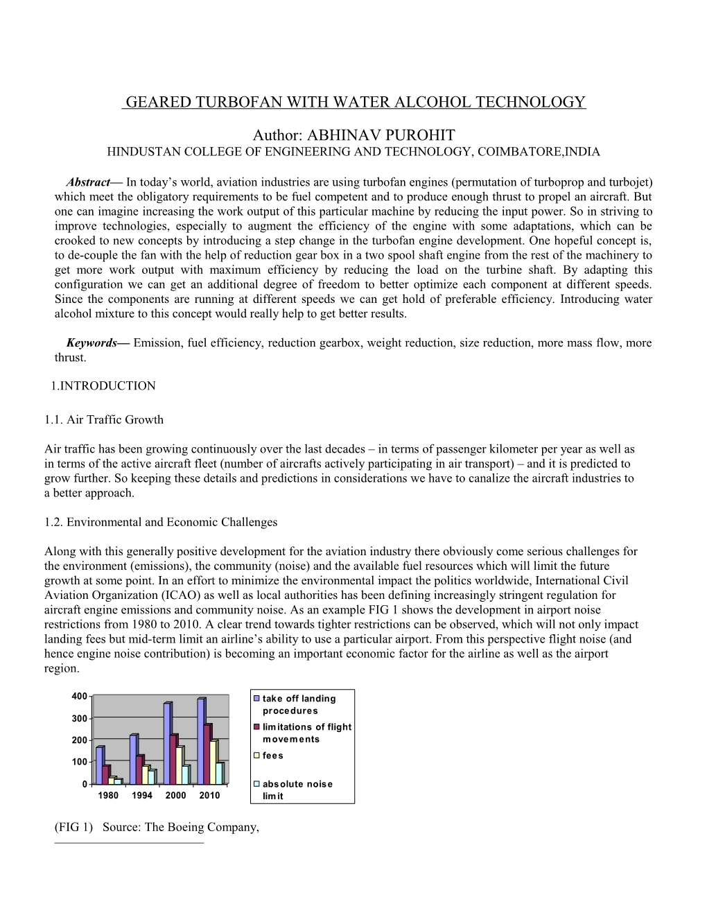 Geared Turbofan with Water Alcohol Technology