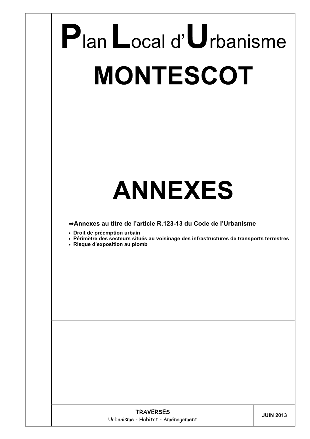 12- Annexes Montescot PLU 31 Mai 2013