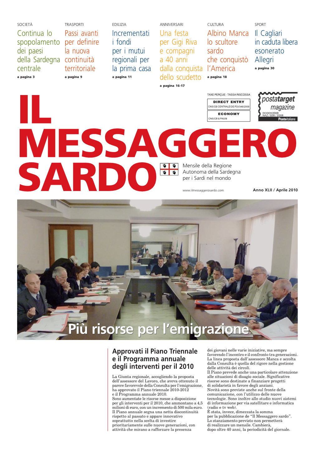 Il Messaggero Sardo”