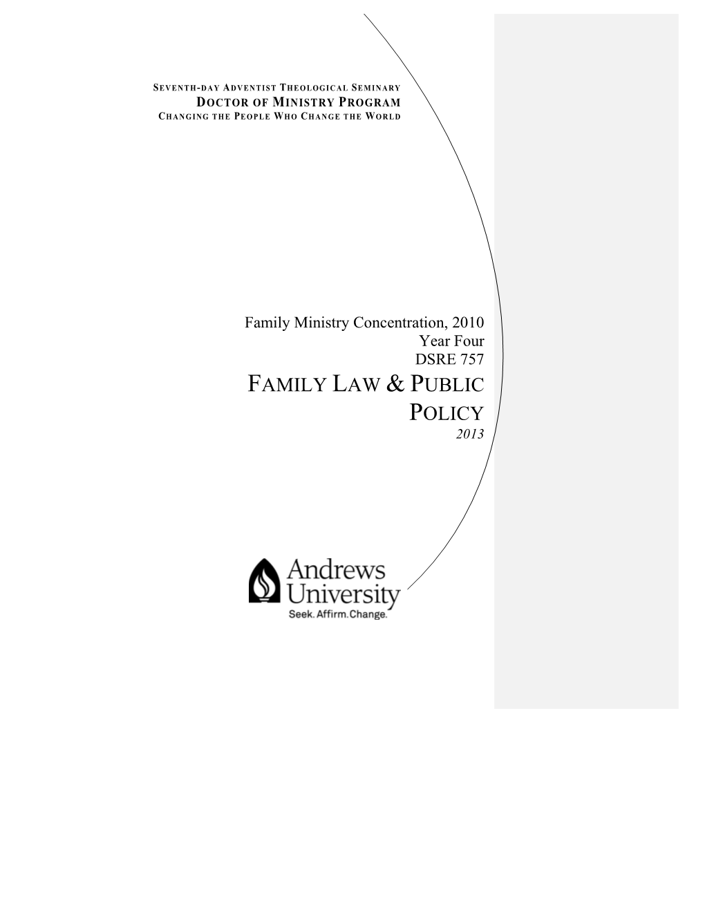 Family Law & Public