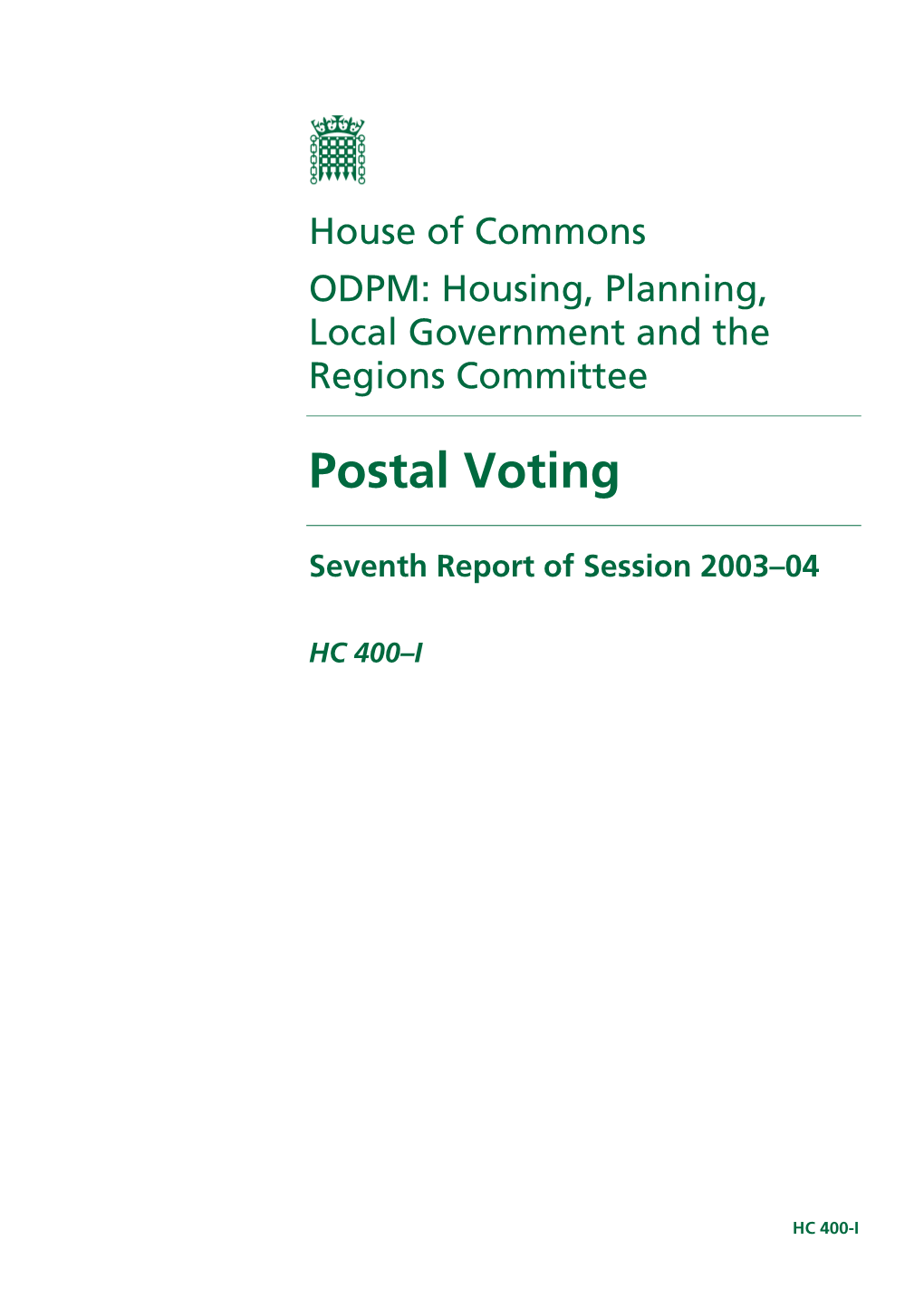 Postal Voting