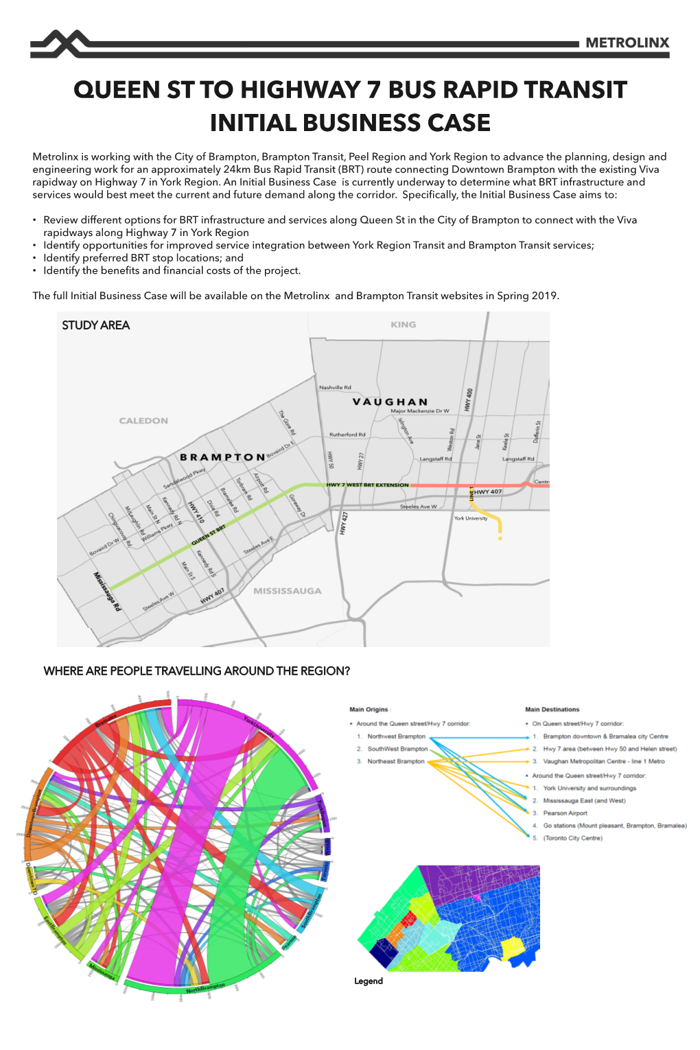 Queen St to Highway 7 Bus Rapid Transit