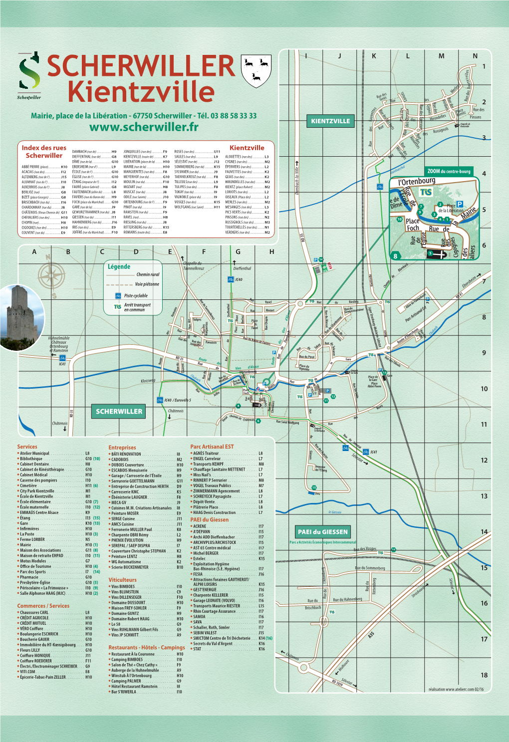 Visualiser Le Plan De Scherwiller