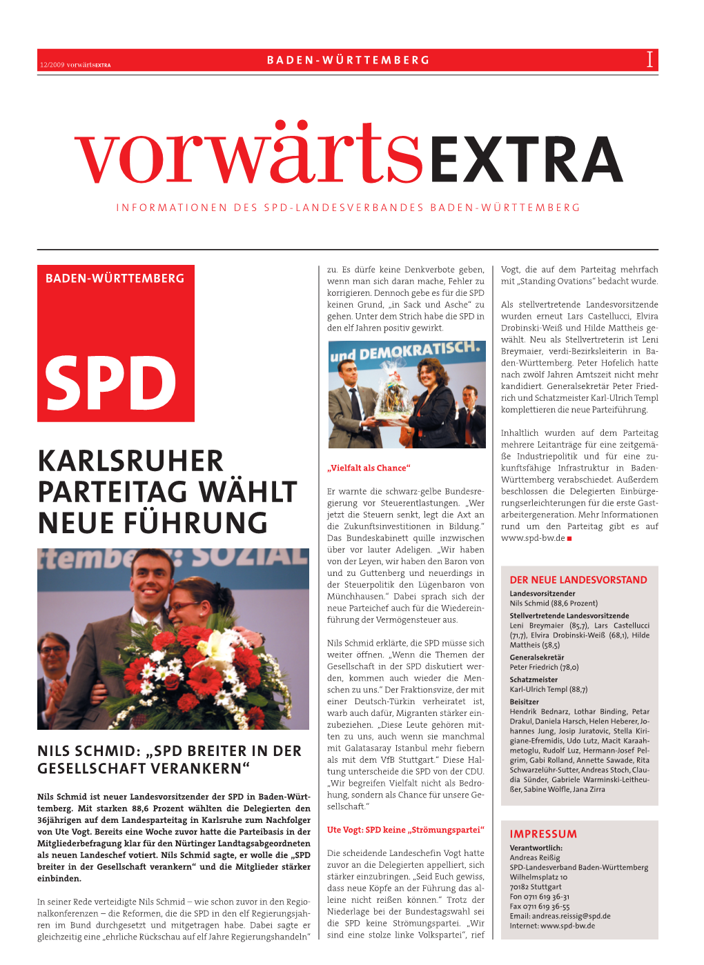 Karlsruher Parteitag Wählt Neue Führung