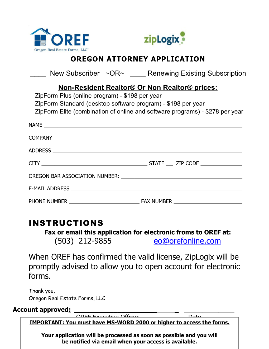 Non-Resident Realtor Or Non Realtor Prices