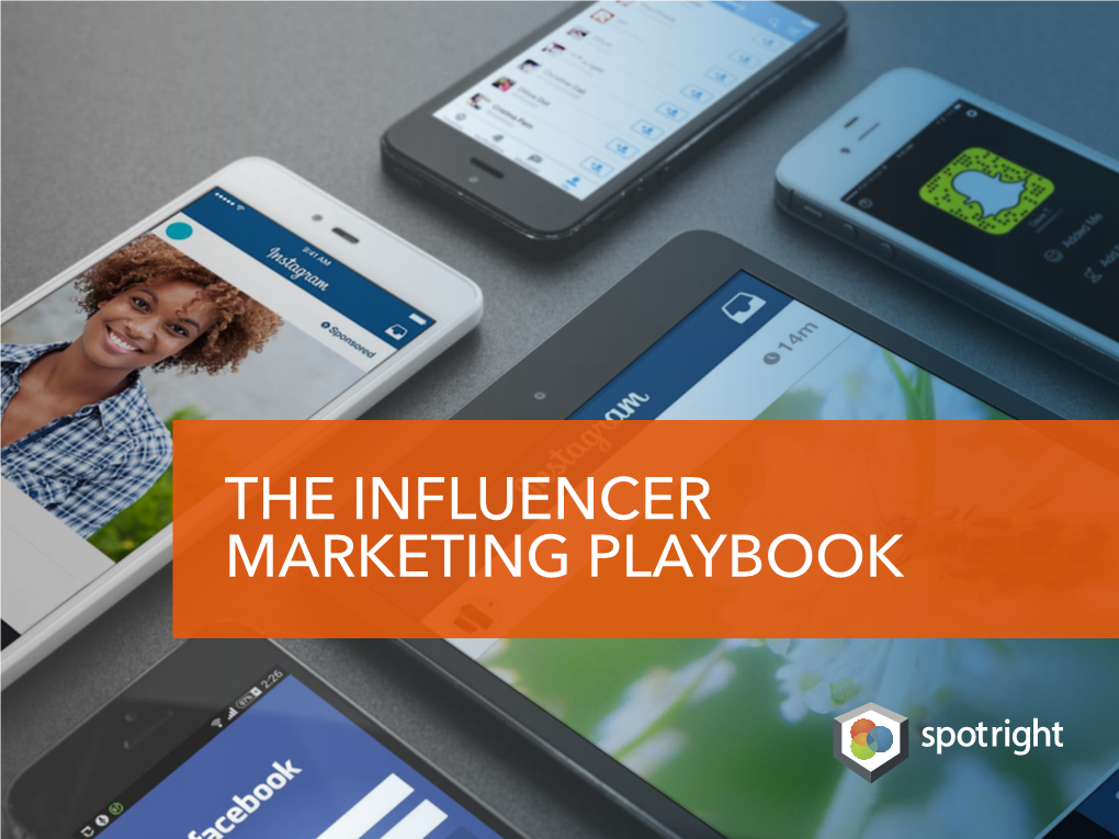 The Influencer Marketing Playbook Contents