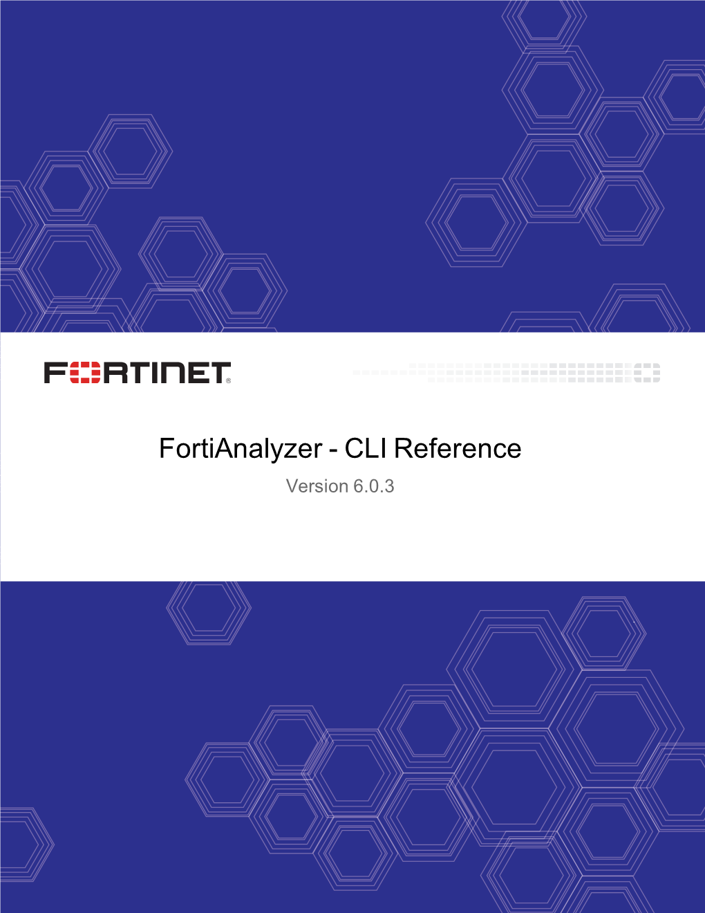 Fortianalyzer CLI Reference