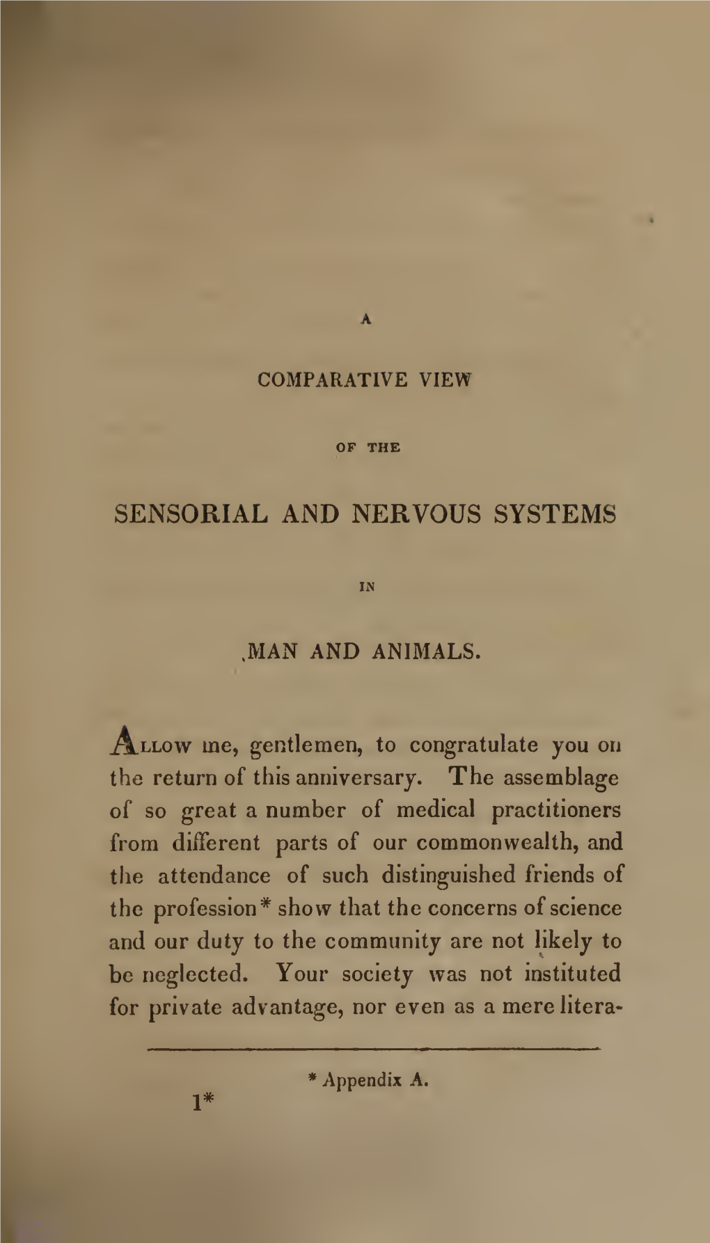 Sensorial Ajnd Nervous Systems