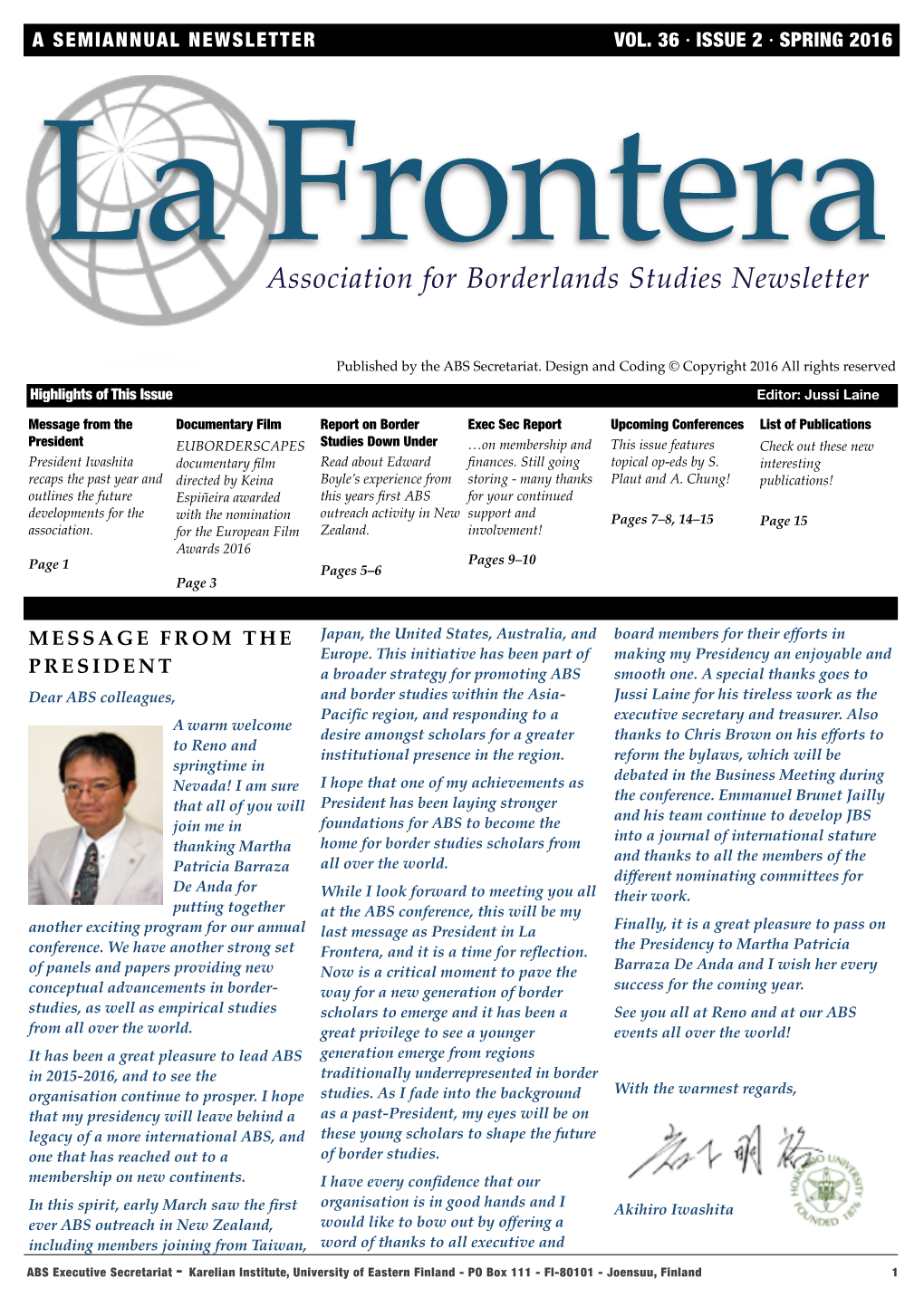 La Frontera 36(2)