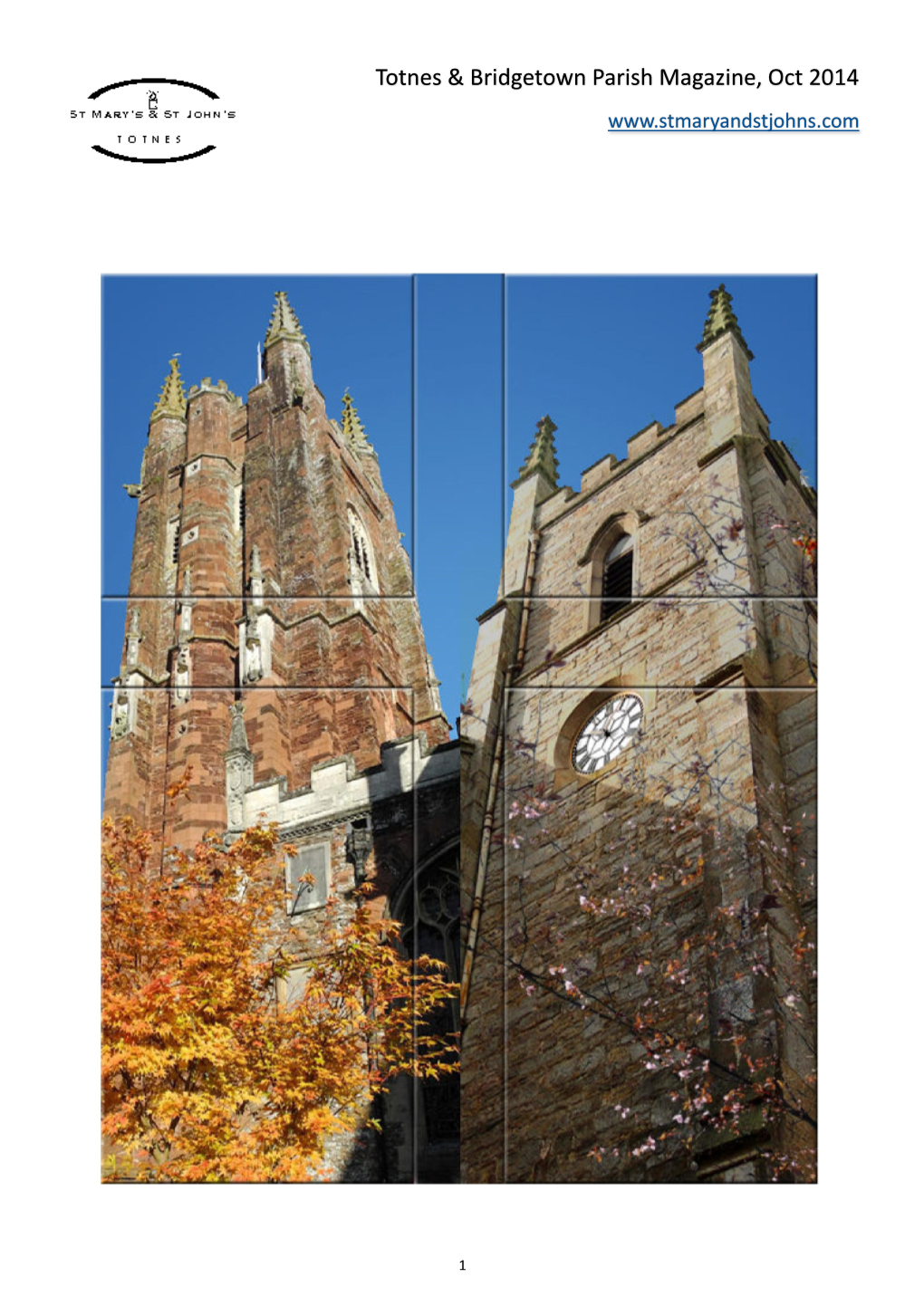 Totnes & Bridgetown Parish Magazine, Oct 2014