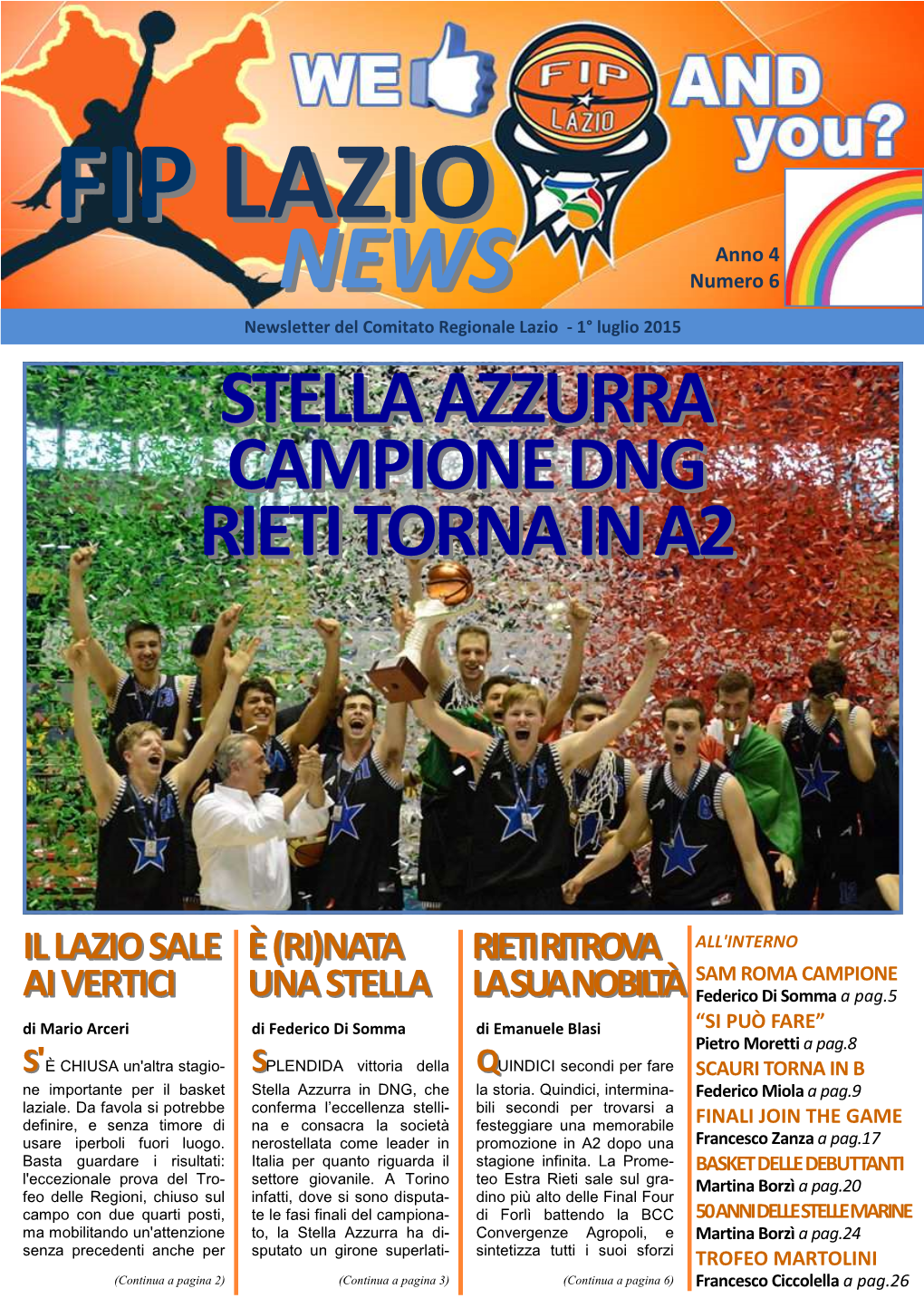 FIP Lazio News Anno 4