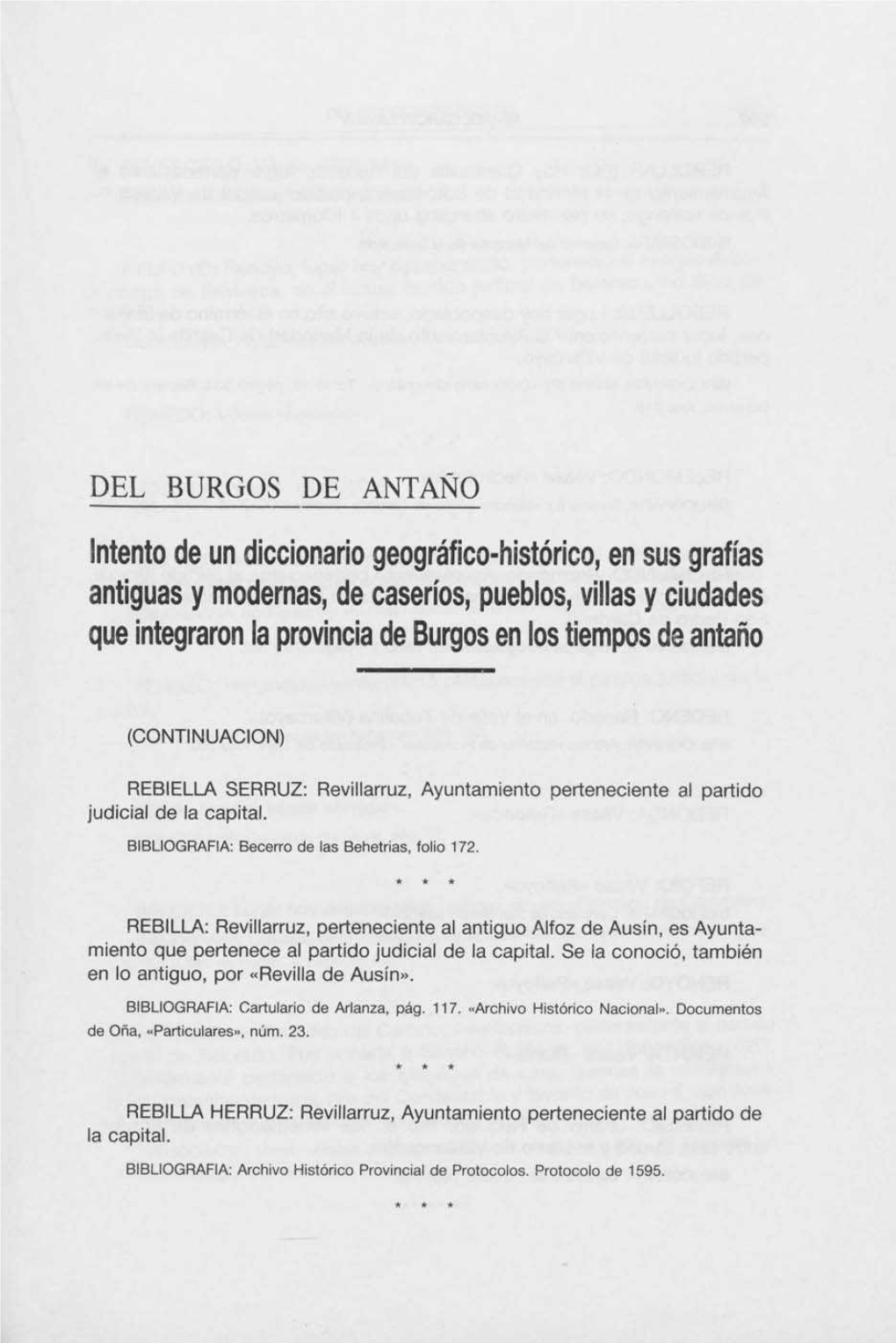 Intento De Un Diccionario Geográfico-Histórico, En Sus Grafías