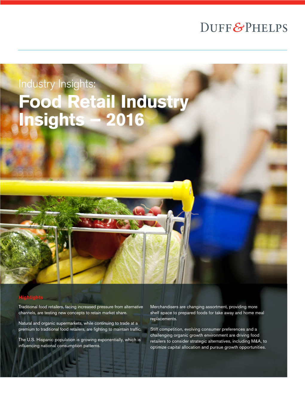 Food Retail Industry Insights 2016