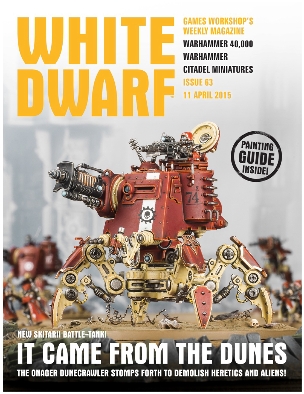 White Dwarf: First of All, Congratulations on the Silver Award Gareth