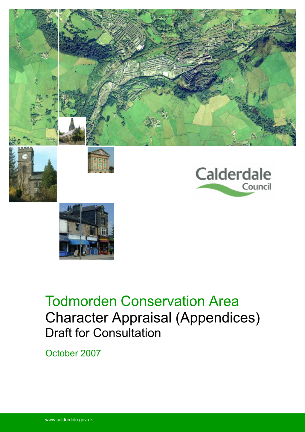 Todmorden Conservation Area Character Appraisal (Appendices) Draft for Consultation