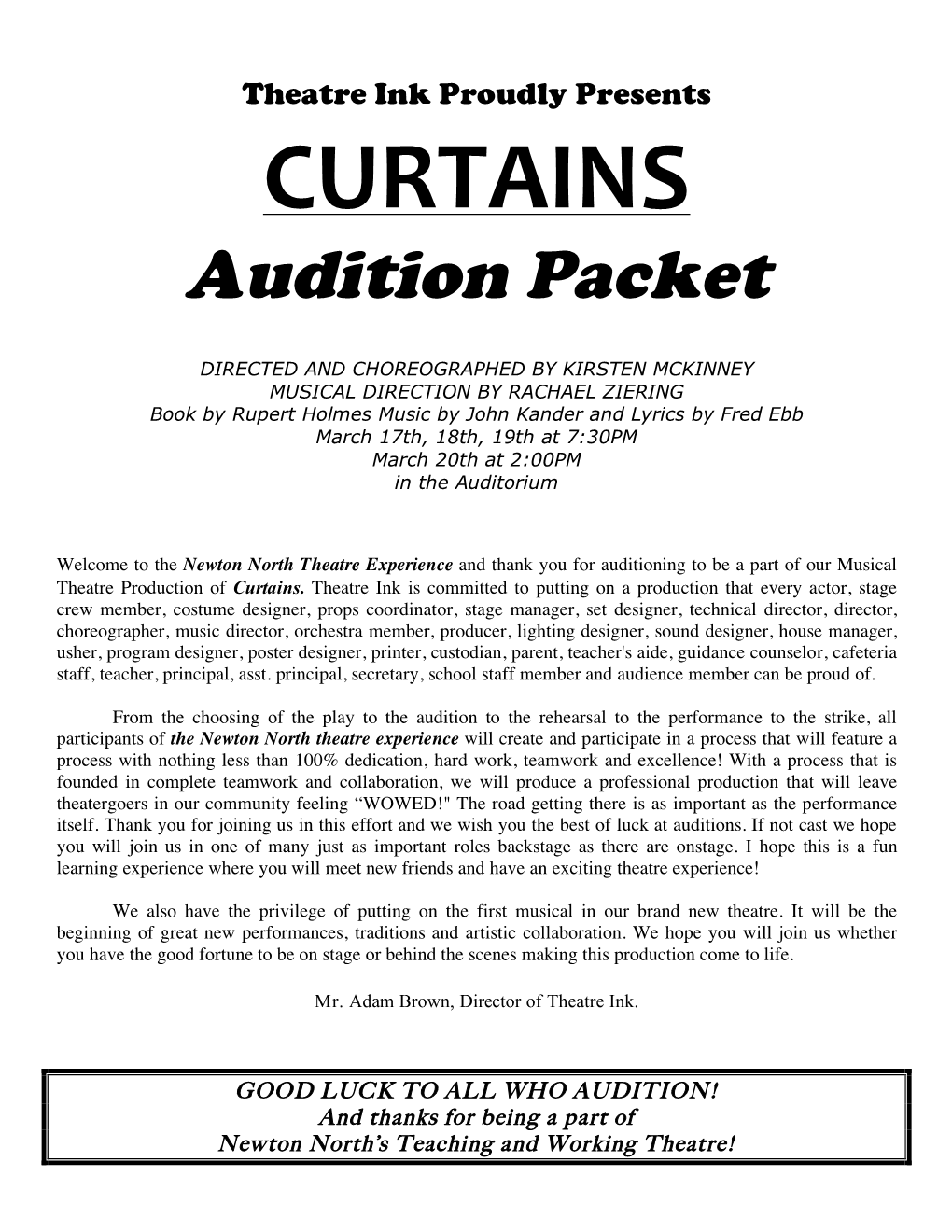 Curtains Aud Packet Final