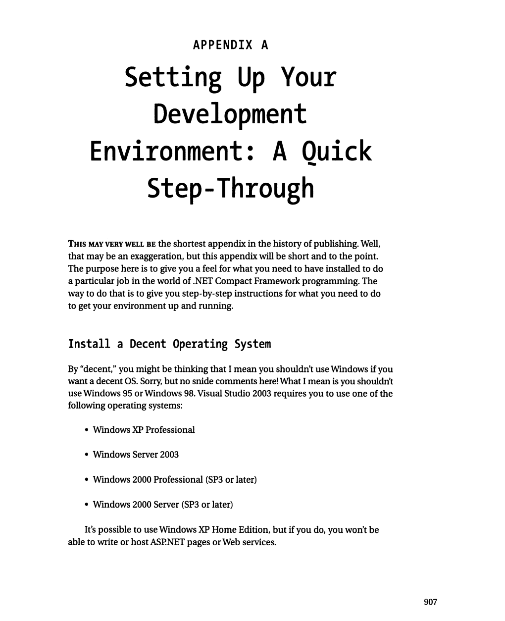 Setting up Your Development Environment: a Quick Step-Through