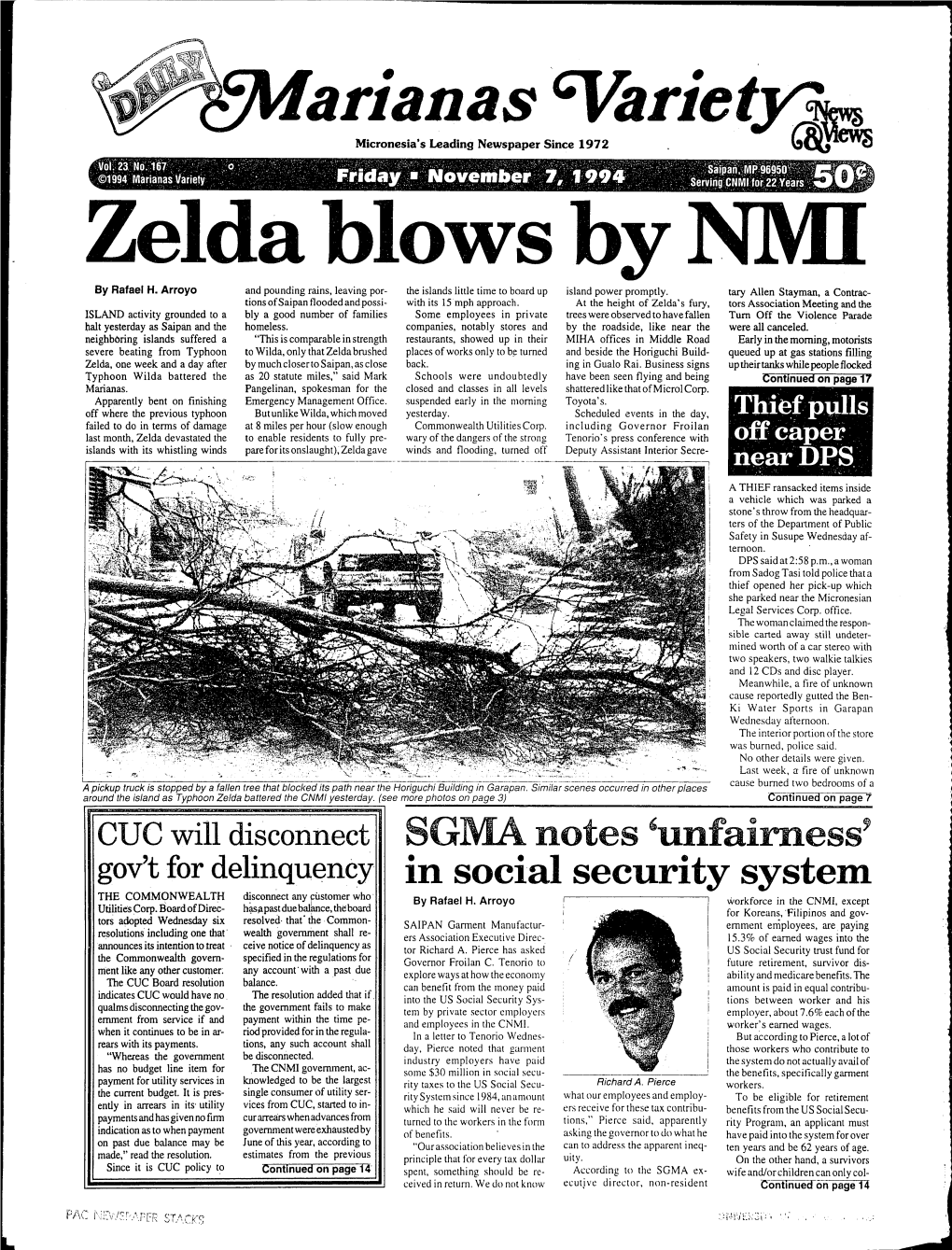 Arianas%Riet~~ Micronesia's Leading Newspaper Since 1972 ~ Evvs Zelda Blowsby by Rafael H