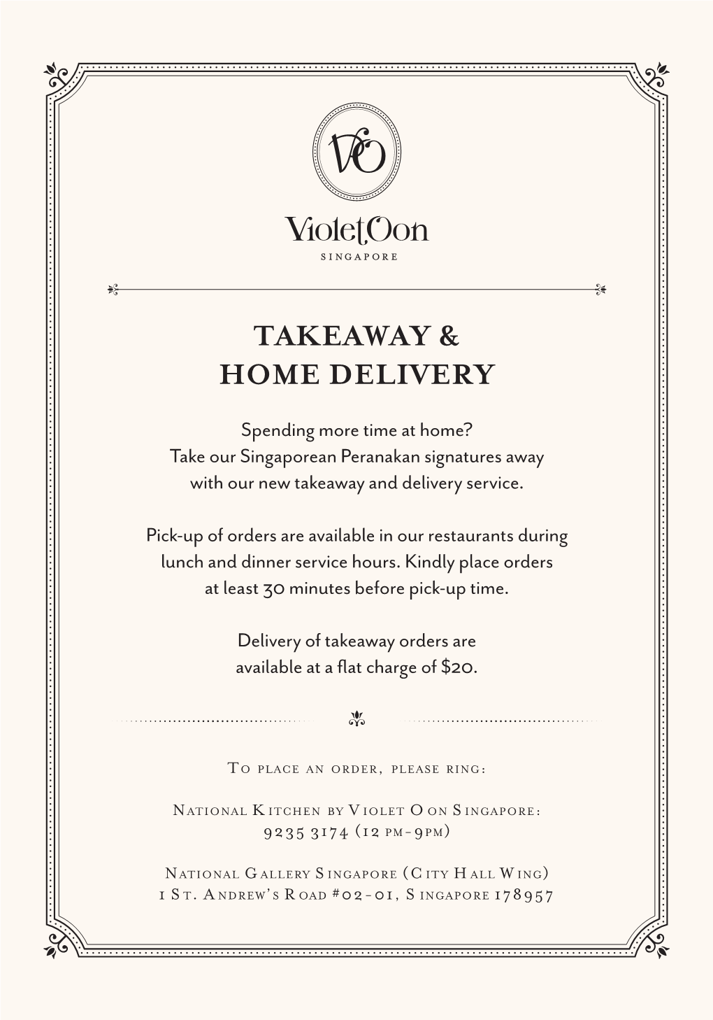 Takeaway & Home Delivery