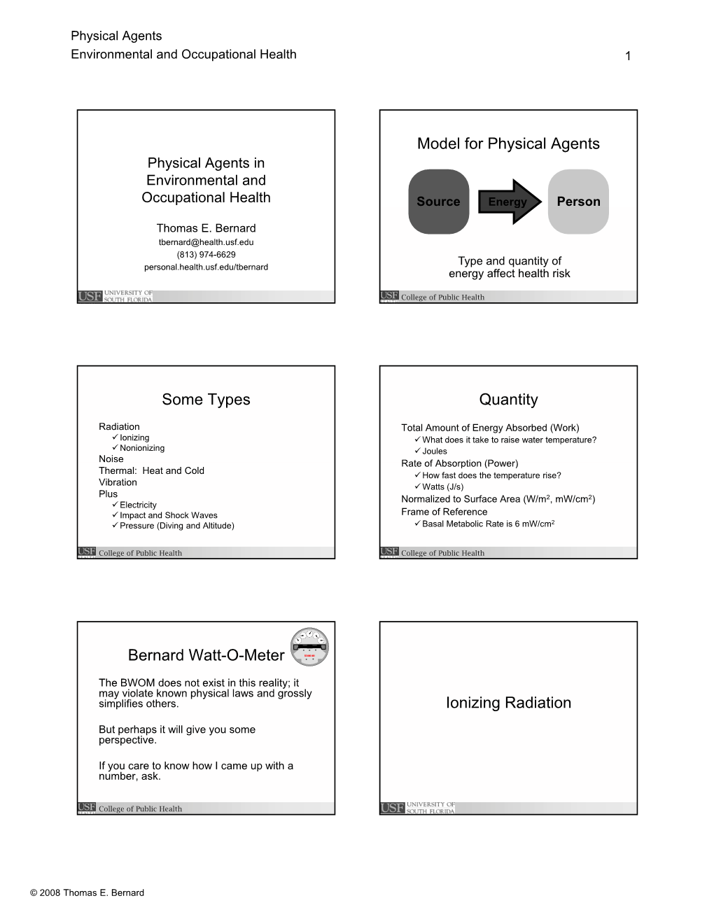 Model for Physical Agents Some Types Quantity Bernard Watt-O