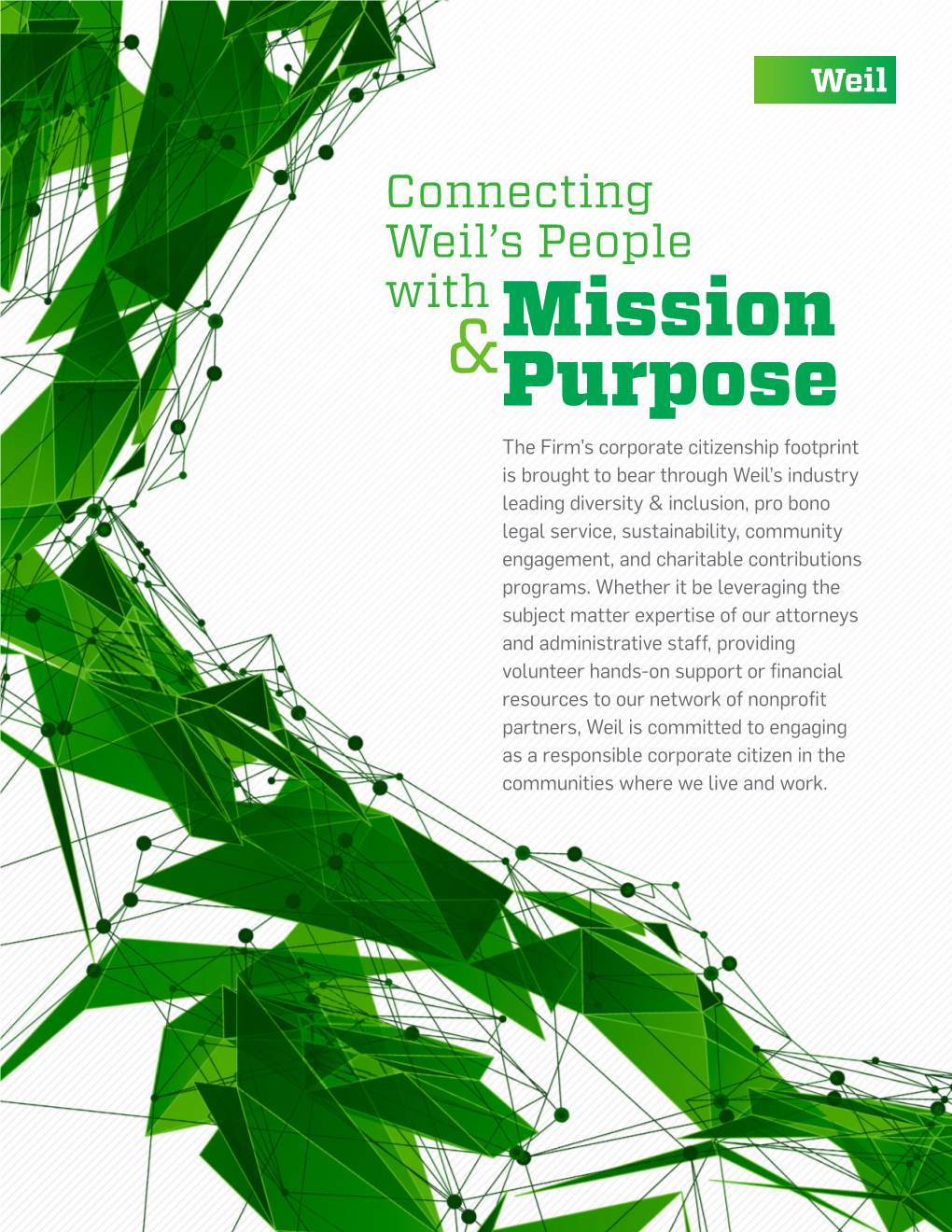 Mission Purpose &