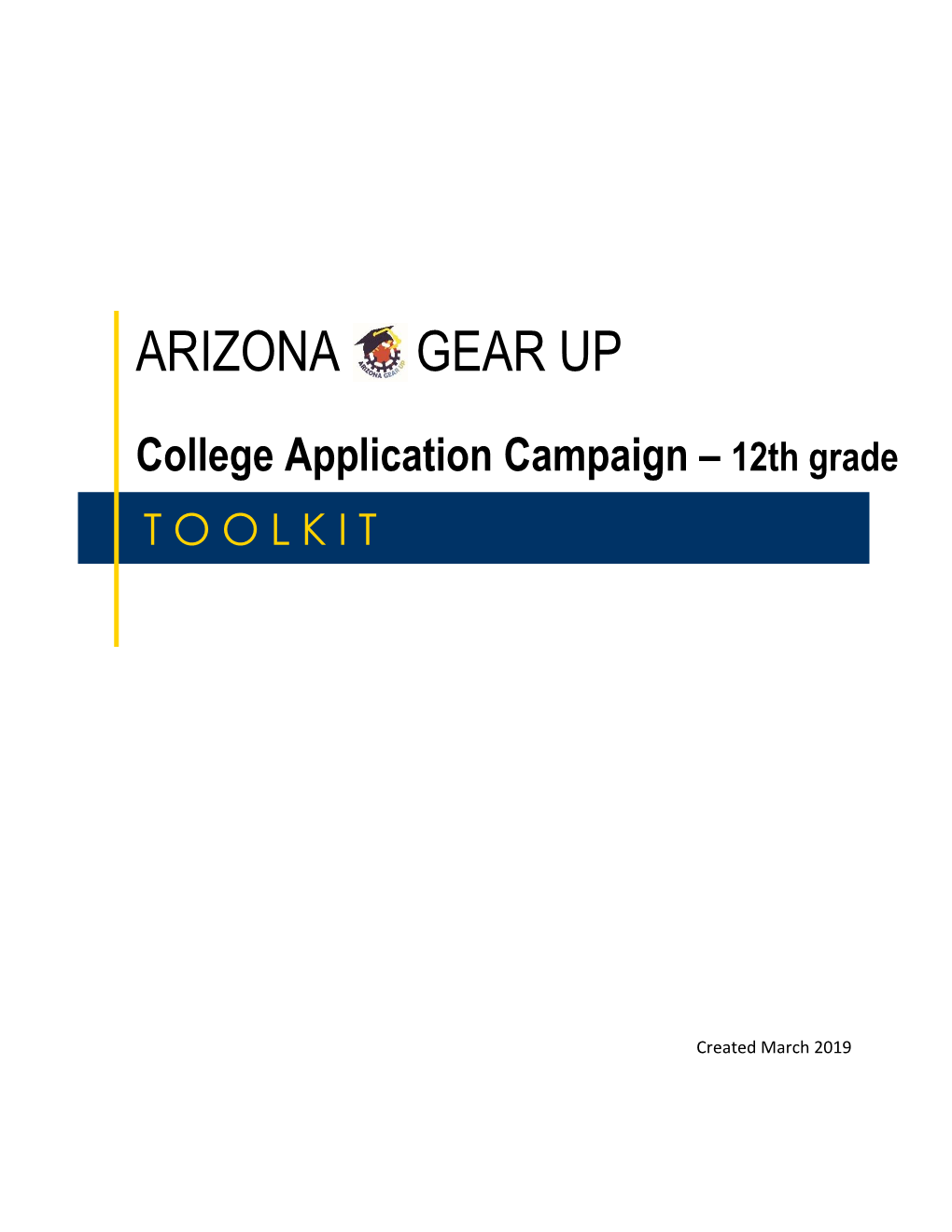 College Application Campaign – 12Th Grade