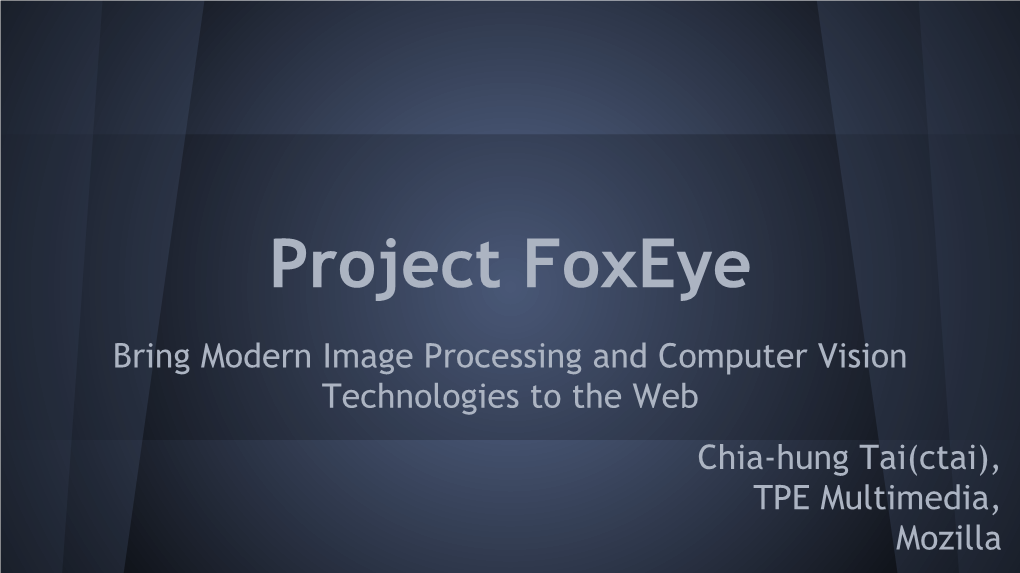 Project Foxeye
