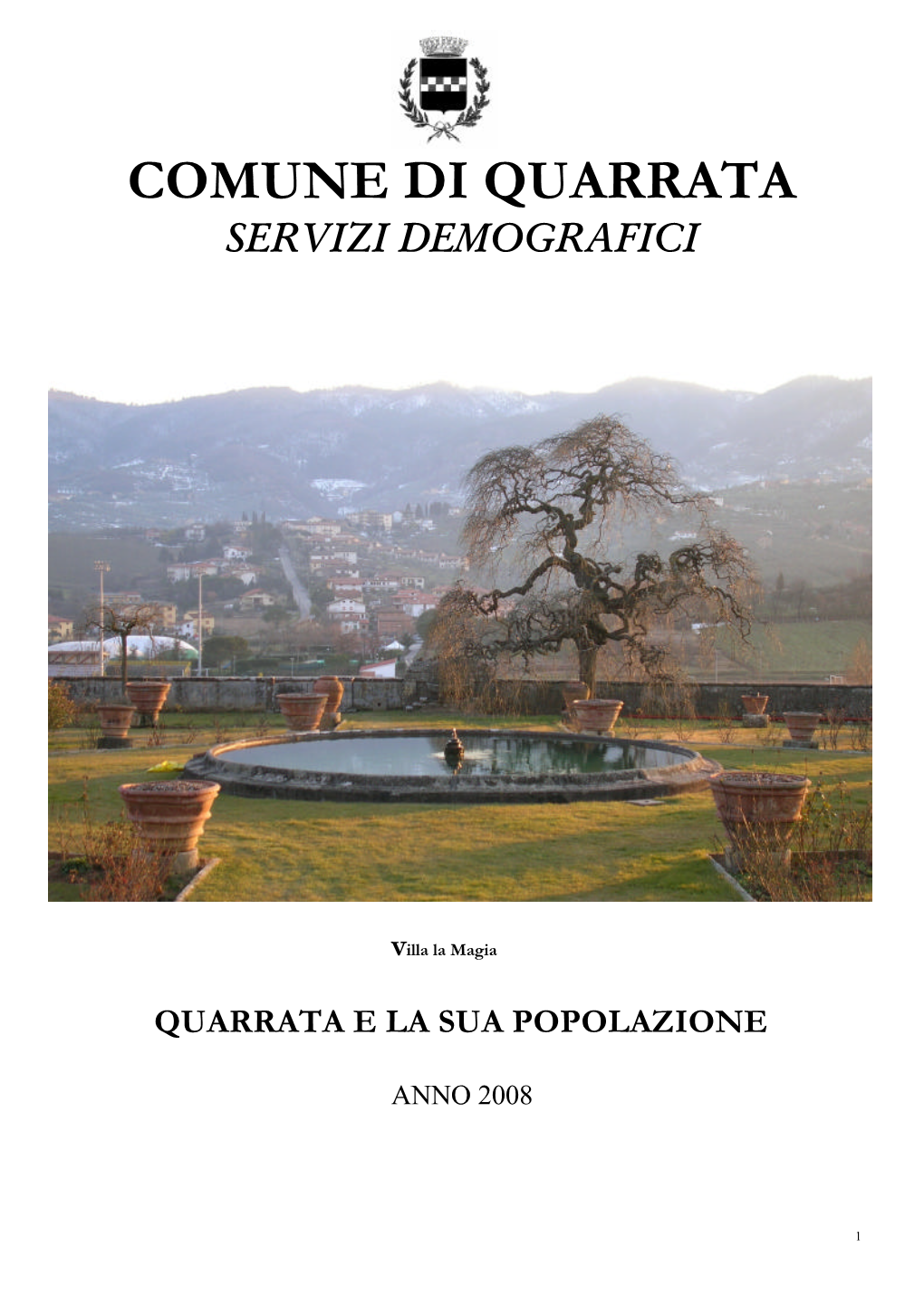 Comune Di Quarrata Servizi Demografici