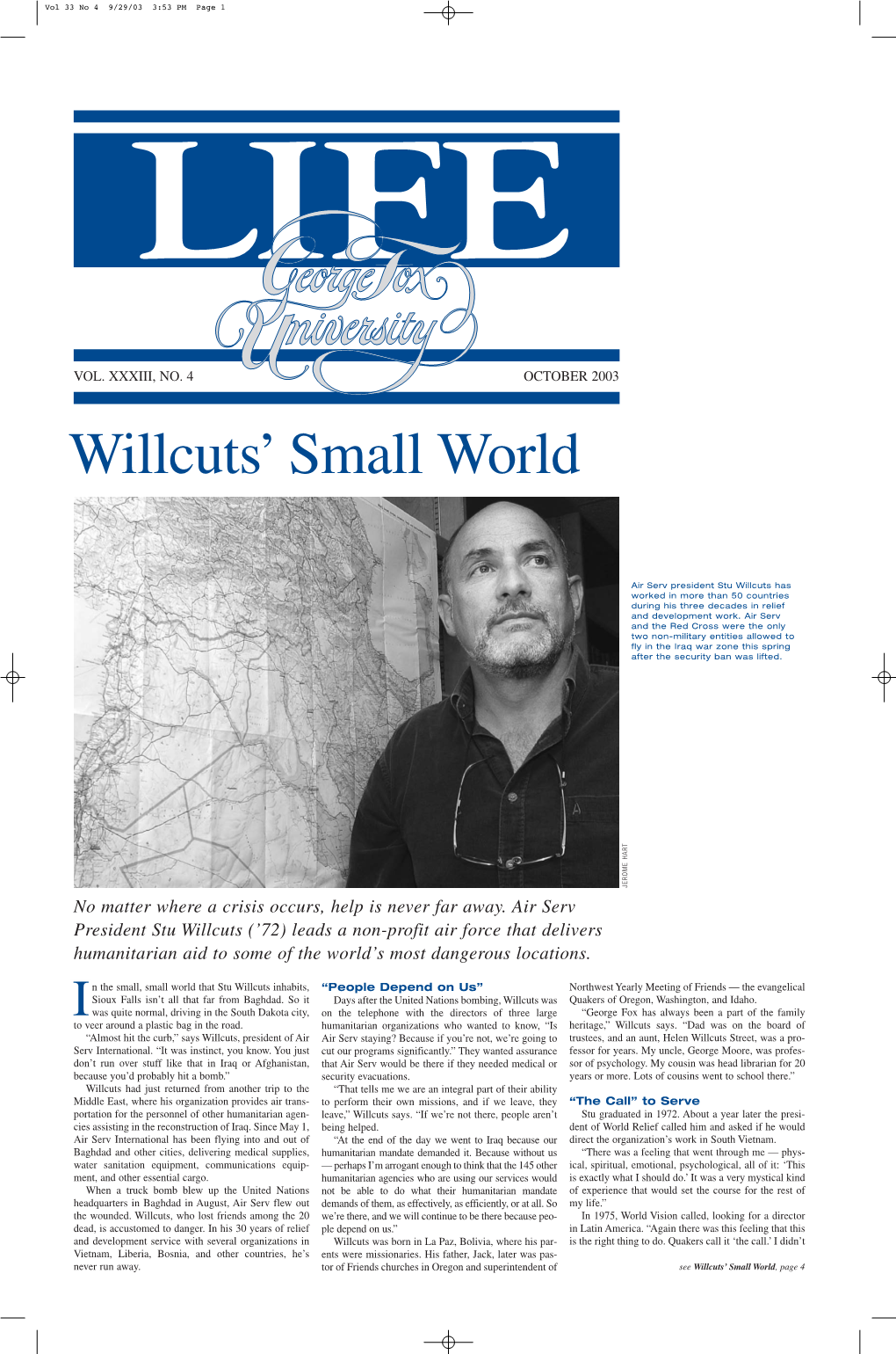 Willcuts' Small World