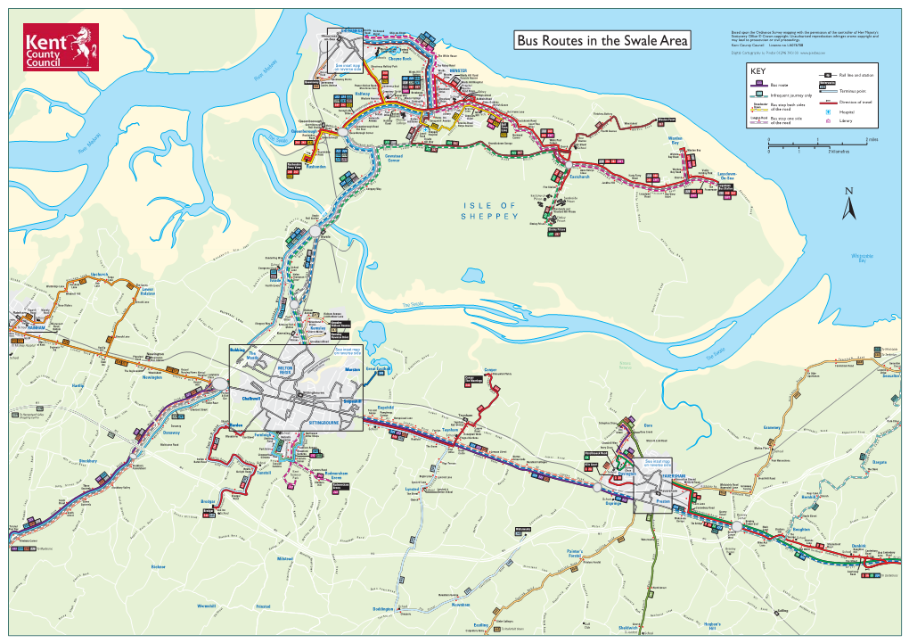 Bus Routes in the Swale Area