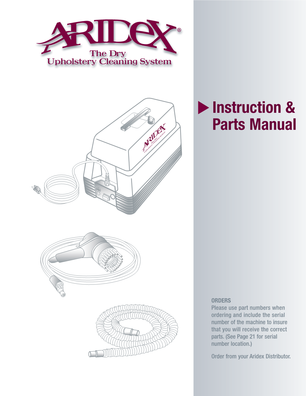 Instruction & Parts Manual