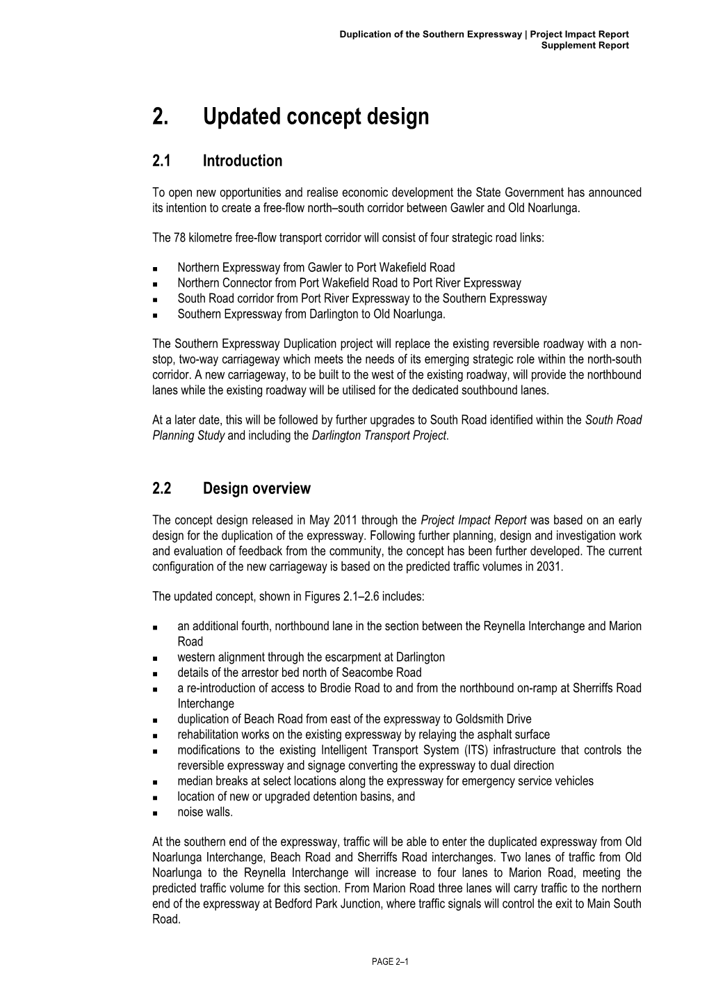 Duplication of the Southern Expressway – North-South Corridor