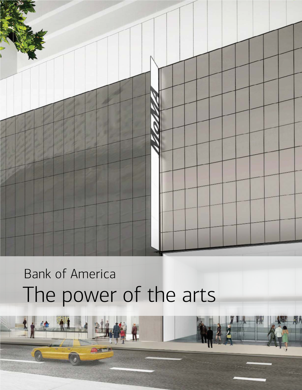 Bank of America the Power of the Arts