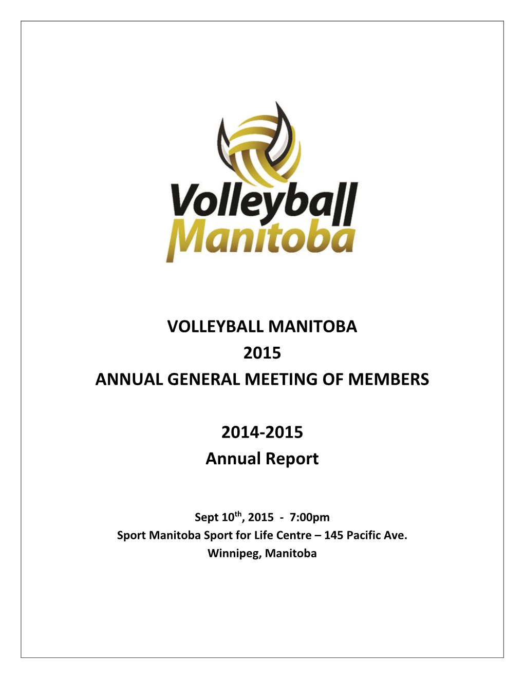 2015 Annual General Meeting Report