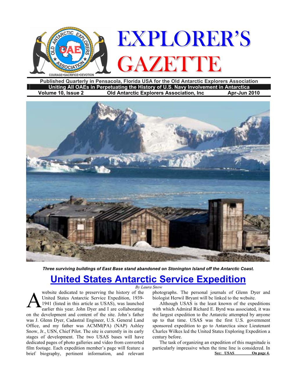 Explorer's Gazette