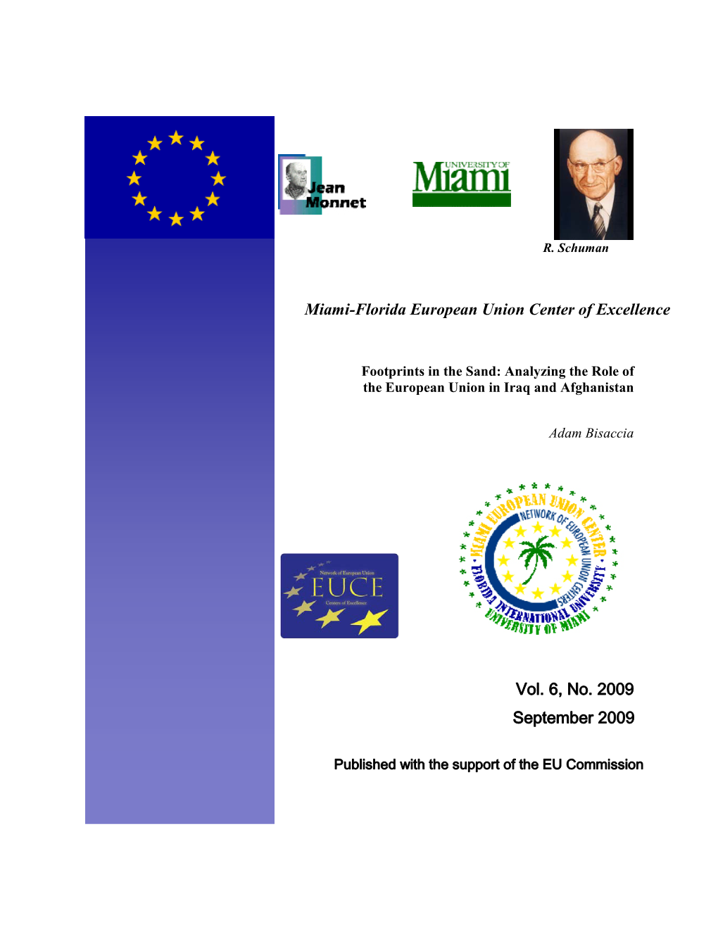 Miami-Florida European Union Center of Excellence Vol. 6, No. 2009