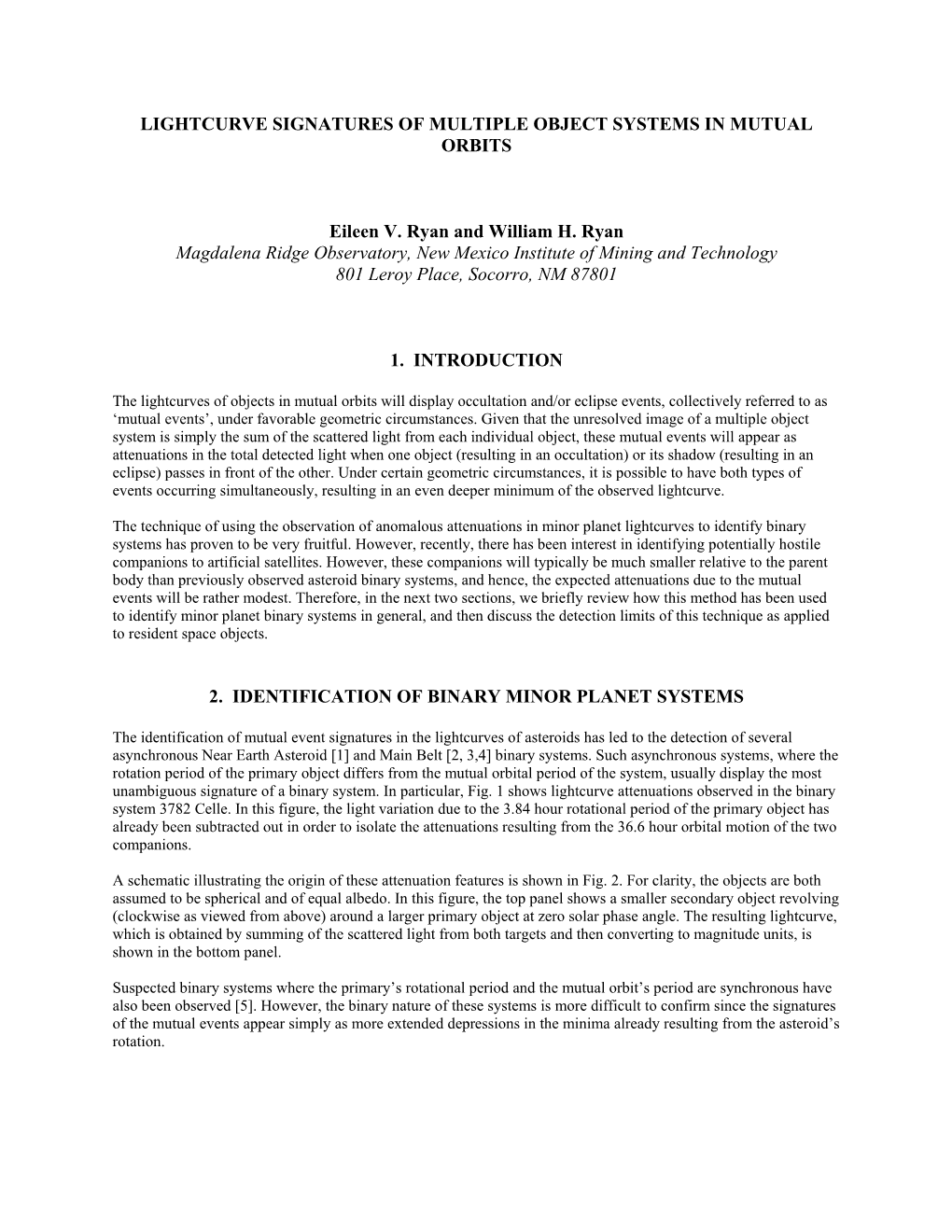 Lightcurve Signatures of Multiple Object Systems in Mutual Orbits